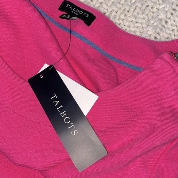 Talbots pink dress small petite new with tags - Picture 7 of 9